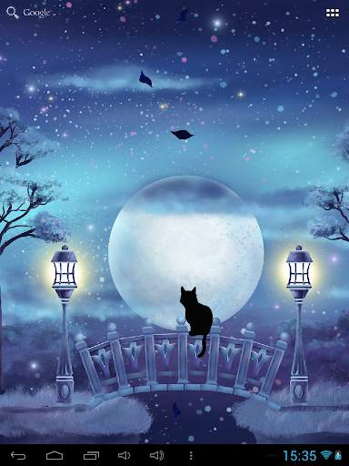 Mystic Night Live Wallpaper 4 تصوير الشاشة