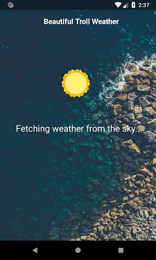 Troll Weather- حالة الطقس بشكل مختلف 13 تصوير الشاشة