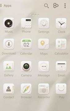 Soft cream GO Launcher Theme screenshot 2