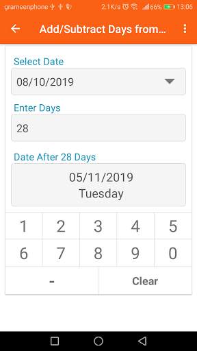 Days   Date Calculator (Pro) 2 تصوير الشاشة