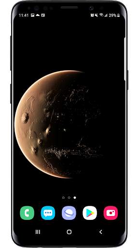 Planet Mars 3D Parallax Live Wallpaper screenshot 1