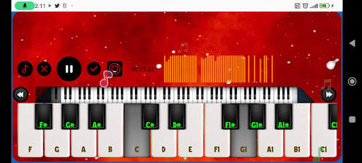 Accordion Piano Simulator screenshot 2