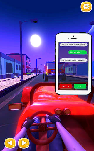 Don't Text and Drive Ahead : Traffic Driving Game screenshot 2