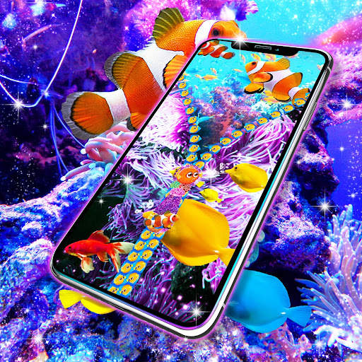 Aquarium lock screen 6 تصوير الشاشة