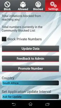 Call and Text SMS Blocker screenshot 3