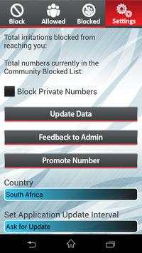 Call and Text SMS Blocker screenshot 3