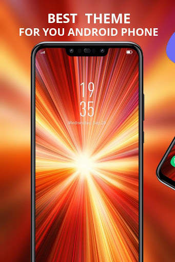 Latest Galaxy note 10 radiation theme hd launcher screenshot 4