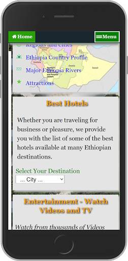 EthioVisit screenshot 1