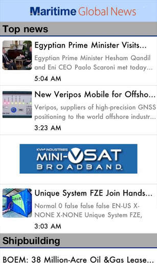 Maritime Global News screenshot 2