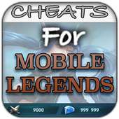 Cheats For Mobile Legends Game Real Prank logo