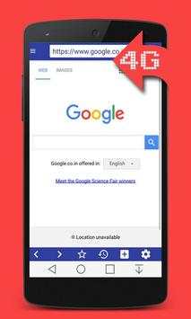 3G - 4G Fast Internet Browser screenshot 8
