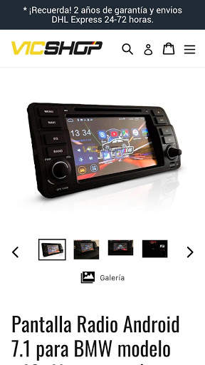 GERMANY VIC SHOP - Recambios y Accesorios BMW screenshot 2