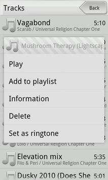 Xplay music player 8 تصوير الشاشة