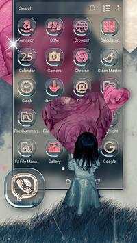 Girl Heart Launcher Theme screenshot 2