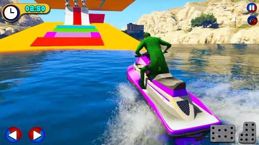 Extreme Jet Ski: Supeheros Boat Racing Game screenshot 4