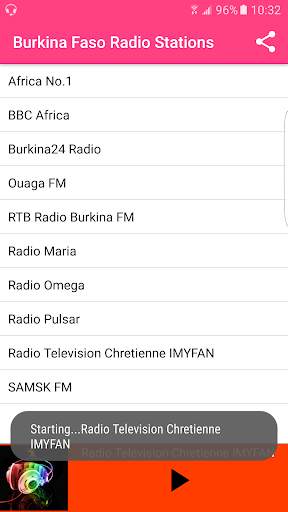 Burkina Faso Radio Stations screenshot 2