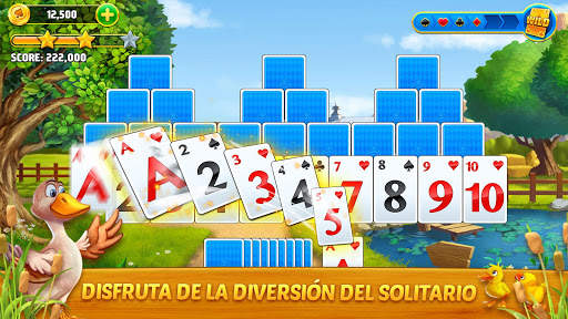 Solitaire : TriPeaks Farm screenshot 1