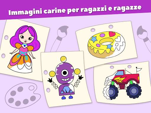 Gioco da colorare per bambini screenshot 6