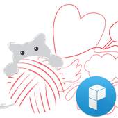 Love my kitty Launcher Theme 1.0