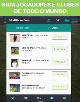 Footplay: rede social de jogadores de futebol screenshot 5