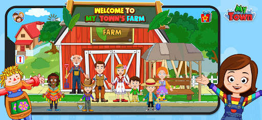 My Town Farm Animal game screenshot 1