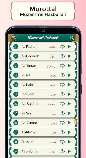 Muzammil Hasballah Quran MP3 Offline Stereo screenshot 2