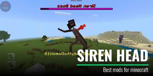 Siren Head Horror mod for minecraft screenshot 2