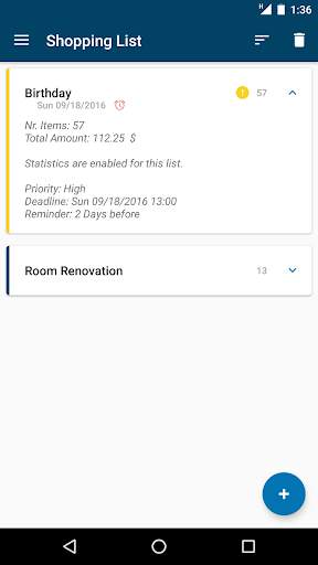 Shopping List (Privacy Friendly) screenshot 1