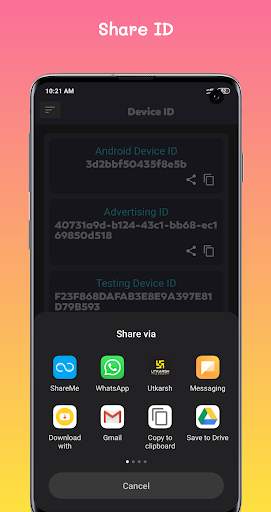 Device ID screenshot 5