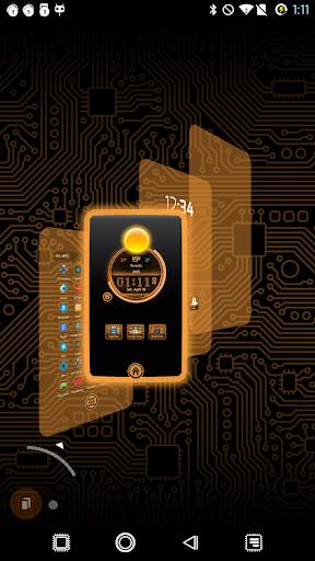 PCB Orange ⁞ TSF Shell 3 Theme screenshot 6