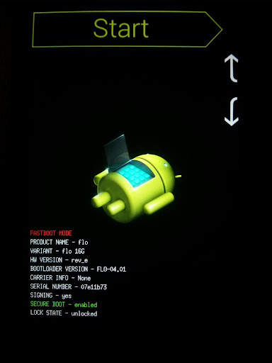 options redémarrage screenshot 2