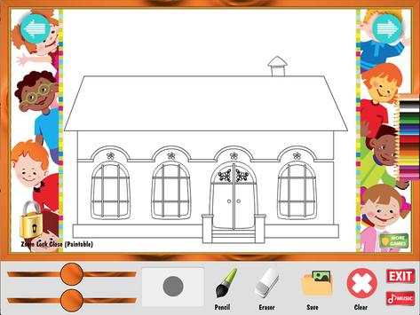 COLORING HOME GAME screenshot 7