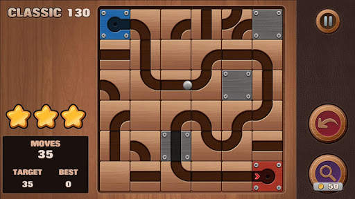 en mouvement balle puzzle screenshot 2