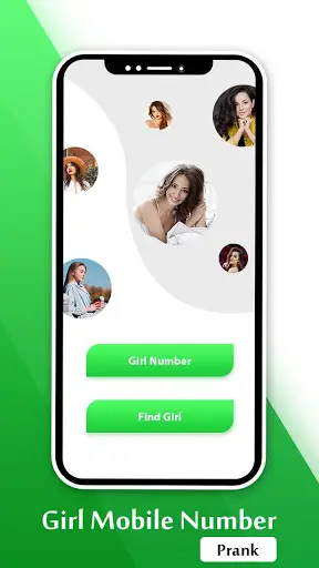 Girls Mobile Numbers- Find Mobile Number Simulator screenshot 1