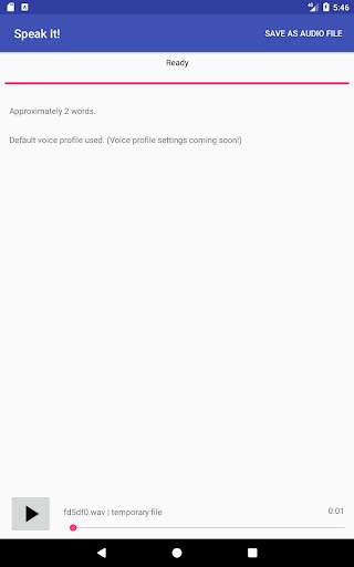 Speak It! App screenshot 4