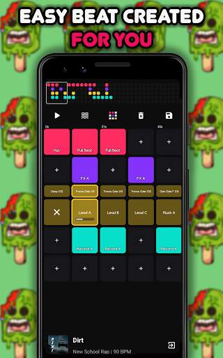 Create Music and Beats - DJ Pad: Easy Beat screenshot 5