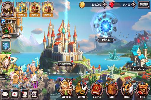 WITH HEROES - IDLE RPG screenshot 13