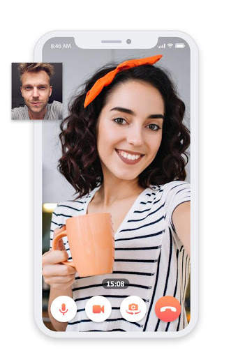Random Live Video Call – Real-time Video Calling screenshot 1