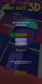 Funny Run 3D : Human Race screenshot 1