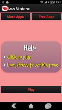 Love Ringtones screenshot 2