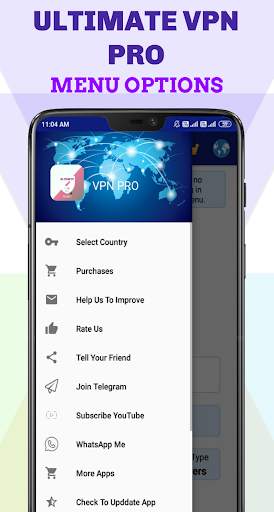 ULTIMATE VPN PRO 2020 APP - LATEST स्क्रीनशॉट 1