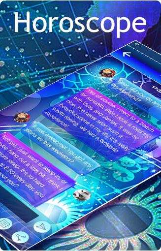 Horoscope Emoji Keyboard Theme screenshot 5