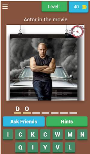 Fast and Furious haracters game screenshot 1