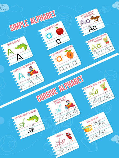 Kids Learn Cursive ABC Writing screenshot 2