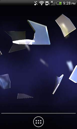 Shattered Glass 3D Live Wallpaper screenshot 1