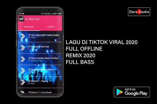 Dj tikTok Viral 2020 Mp3 1 تصوير الشاشة