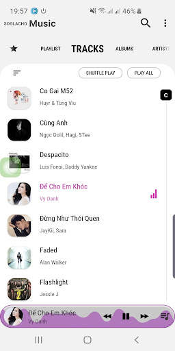 Music player One UI S10 S10  screenshot 1