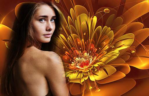 Neon Flower Overlay Effect - neon photo editor screenshot 3
