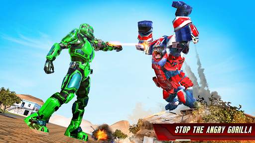 Robot Dino Vs Robot Kong Fight screenshot 5