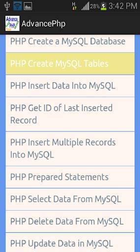 Advance Php/AJAX W3school screenshot 4